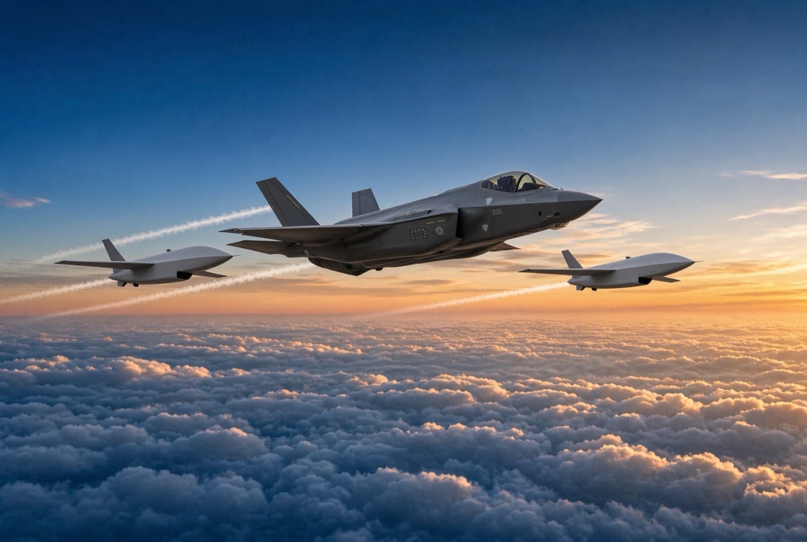 CCA Drones: Collaborative Combat Aircraft