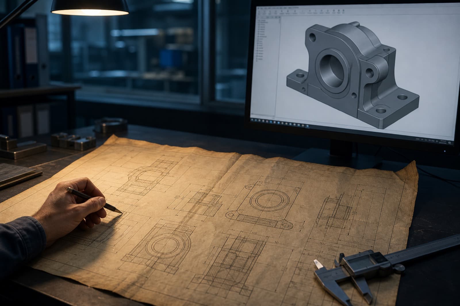2D to 3D CAD