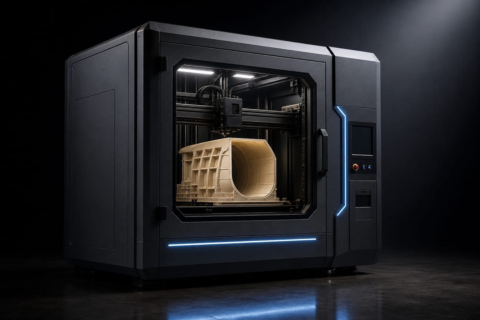 Stratasys F900 production cell at American Additive Manufacturing